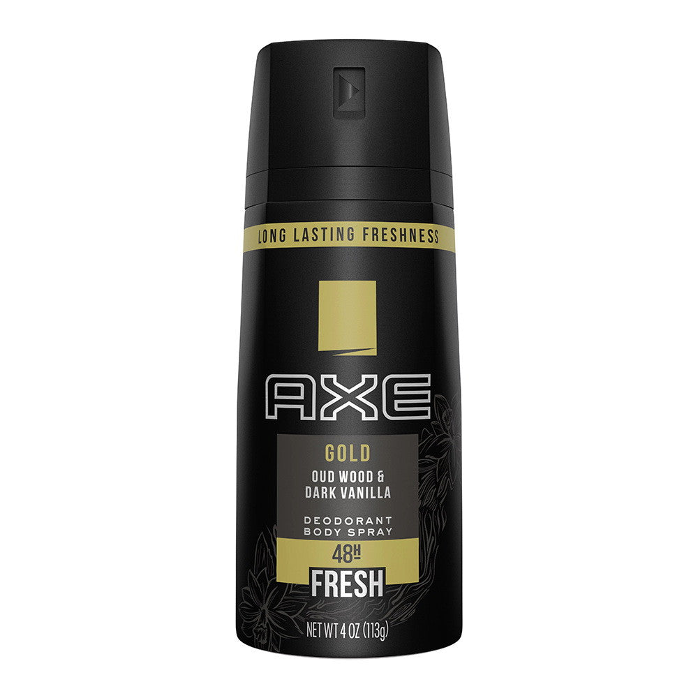 Axe Gold Body Spray for Men, 4 OZ
